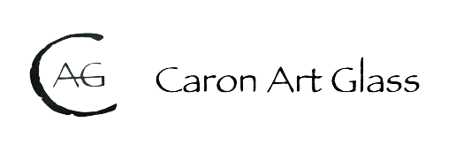 Caron Art Glass logo and name
