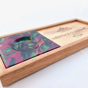 Harvest Wine Serving Tray angle