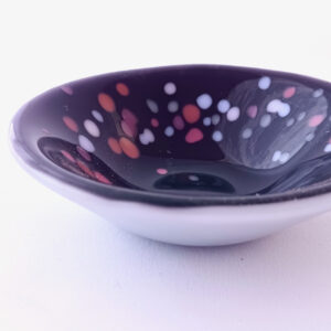 Purple Pops Bitty Bowl - side view