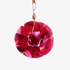 Fused Glass Bagatelle Grenada - hanging